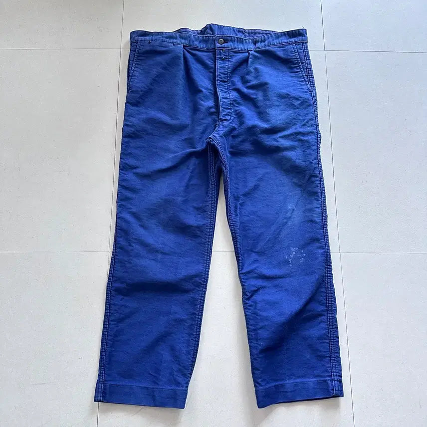 [BUNJANG] A la Revolution 1960s French Moleskin Carpenter Work Pants / 60s 프렌치 몰스킨 카펜터 워크 팬츠 34-36