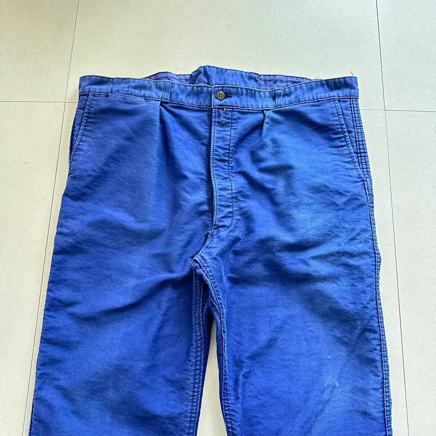 [BUNJANG] A la Revolution 1960s French Moleskin Carpenter Work Pants / 60s 프렌치 몰스킨 카펜터 워크 팬츠 34-36