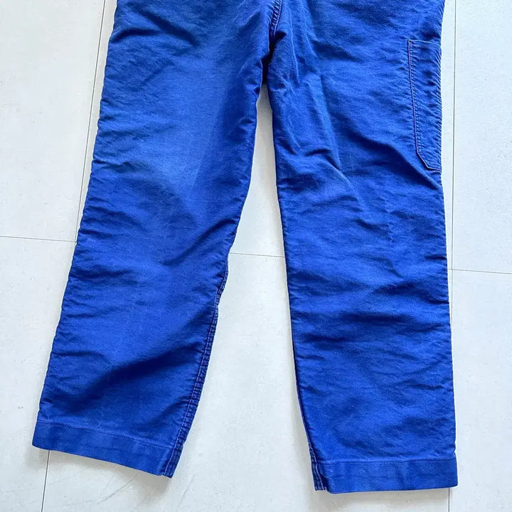 [BUNJANG] A la Revolution 1960s French Moleskin Carpenter Work Pants / 60s 프렌치 몰스킨 카펜터 워크 팬츠 34-36