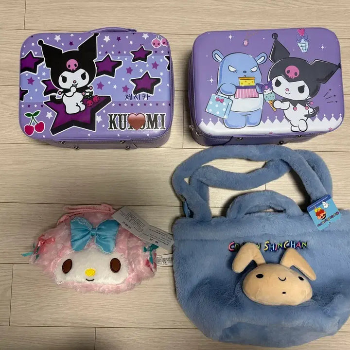 [BUNJANG] Crayon Shin-chan Sanrio Tote Bag Bundle Set / 짱구 산리오 미피 외 토드백 및 슬링백 저렴하게 판매합니다. (새상품)