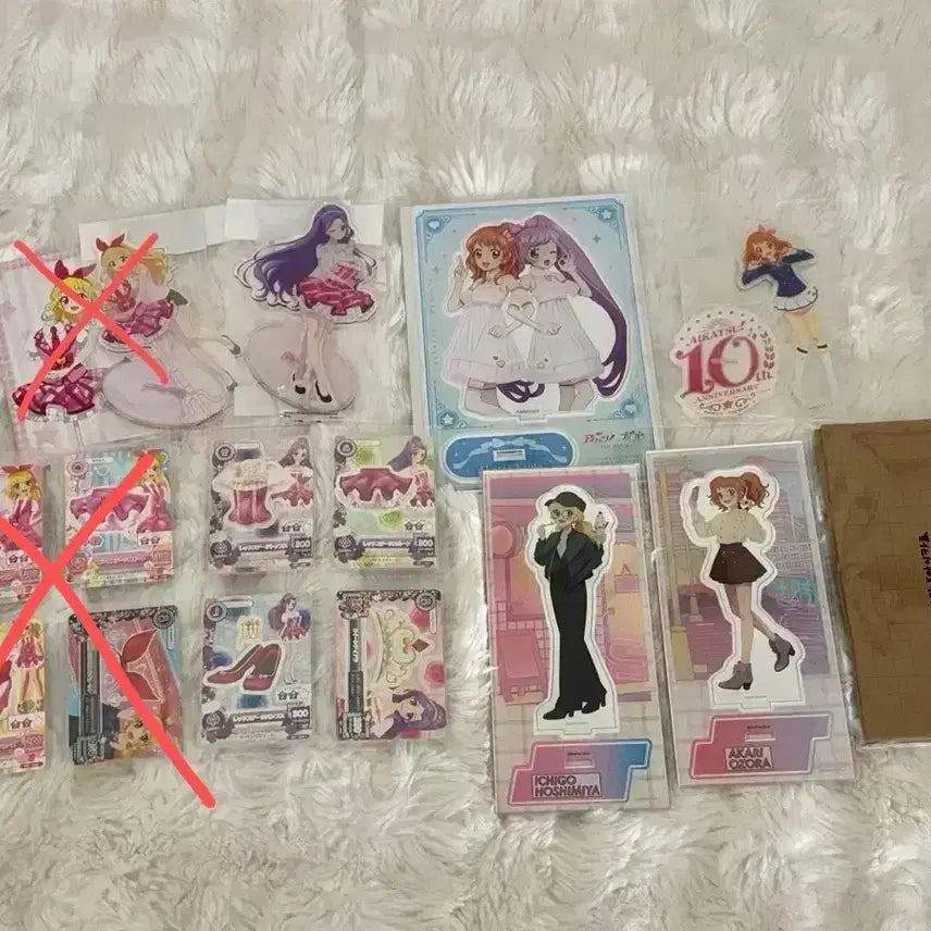 [BUNJANG] Aikatsu! Ichigo Mizuki Akari Lala Acrylic Stand Spring Aikatsu! 10th Anniversary / 아이카츠 이치고 미즈키 아카리 라라 아크릴 대의상전 봄의 아이카츠 10주