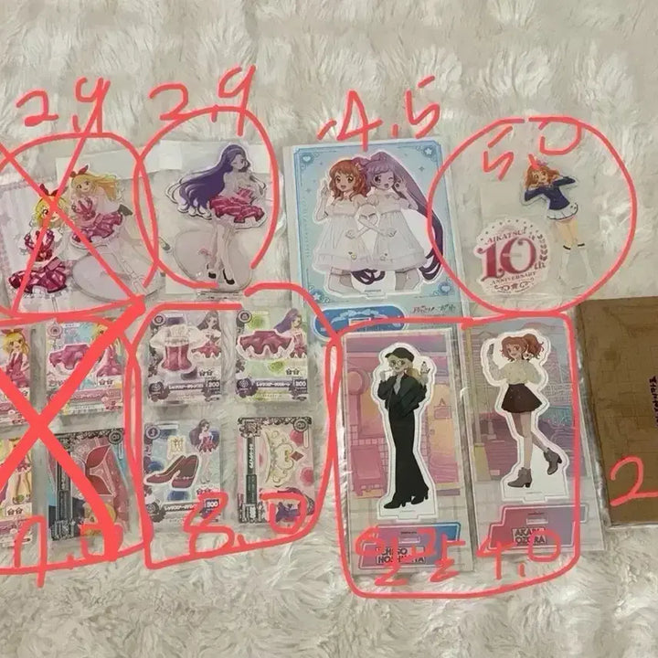 [BUNJANG] Aikatsu! Ichigo Mizuki Akari Lala Acrylic Stand Spring Aikatsu! 10th Anniversary / 아이카츠 이치고 미즈키 아카리 라라 아크릴 대의상전 봄의 아이카츠 10주
