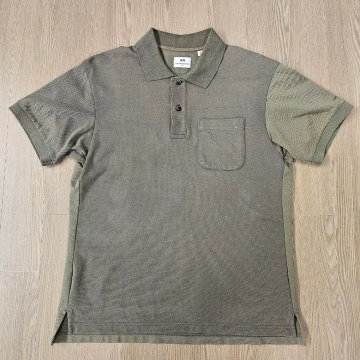 [BUNJANG] Uniqlo Engineered Garments PK Short Sleeve Khaki / 유니클로 엔지니어드가먼츠 PK 반팔 카키