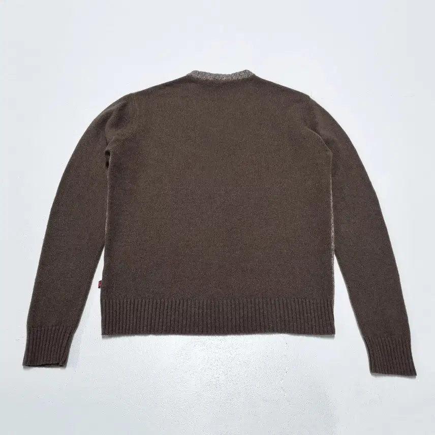 [BUNJANG] DOLCE &amp; GABBANA Two-Tone V-Neck Knit Sweater / 빈티지 DOLCE &amp; GABBANA 투톤 V넥 니트 - 48 돌체앤가바나