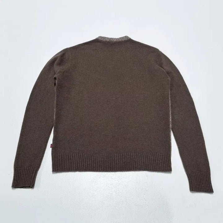 [BUNJANG] DOLCE &amp; GABBANA Two-Tone V-Neck Knit Sweater / 빈티지 DOLCE &amp; GABBANA 투톤 V넥 니트 - 48 돌체앤가바나
