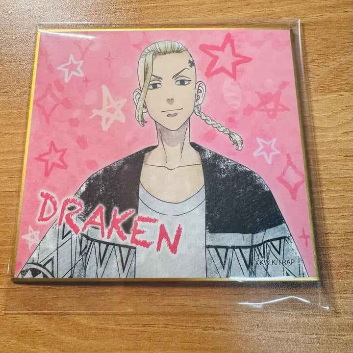 [BUNJANG] Tokyo Revengers Draken Shikishi / 도쿄 리벤저스 드라켄 색지/캔뱃지