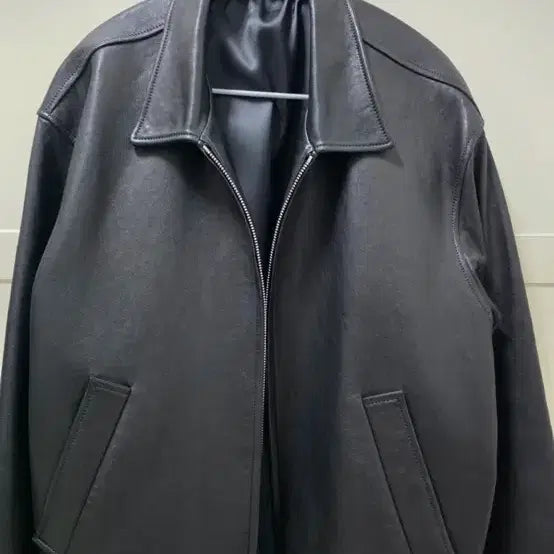 [BUNJANG] Steady Everywhere Leather Jacket / 스테디에브리웨어 가죽자켓