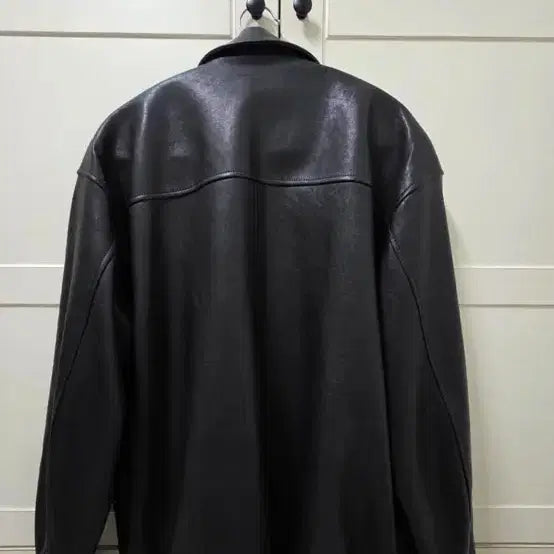 [BUNJANG] Steady Everywhere Leather Jacket / 스테디에브리웨어 가죽자켓