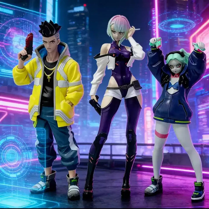 [BUNJANG] Cyberpunk Edgerunners Figure Set / 사이버펑크 엣지러너 피규어