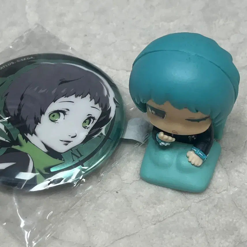 [BUNJANG] Persona 3 Fuuka Yamagishi Set / 페르소나3 후카 오네무탄 + 뱃지 세트
