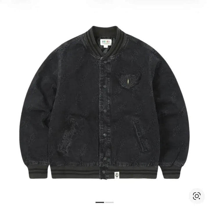 [BUNJANG] thisisneverthat x Grateful Dead Varsity Jacket Black / (L) 디스이즈네버댓X그레이트풀데드 바시티 자켓 블랙