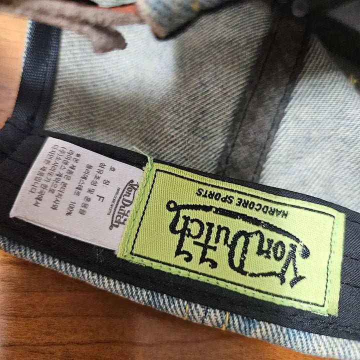 [BUNJANG] Von Dutch Denim Baseball Cap / 본더치 데님 볼캡 모자