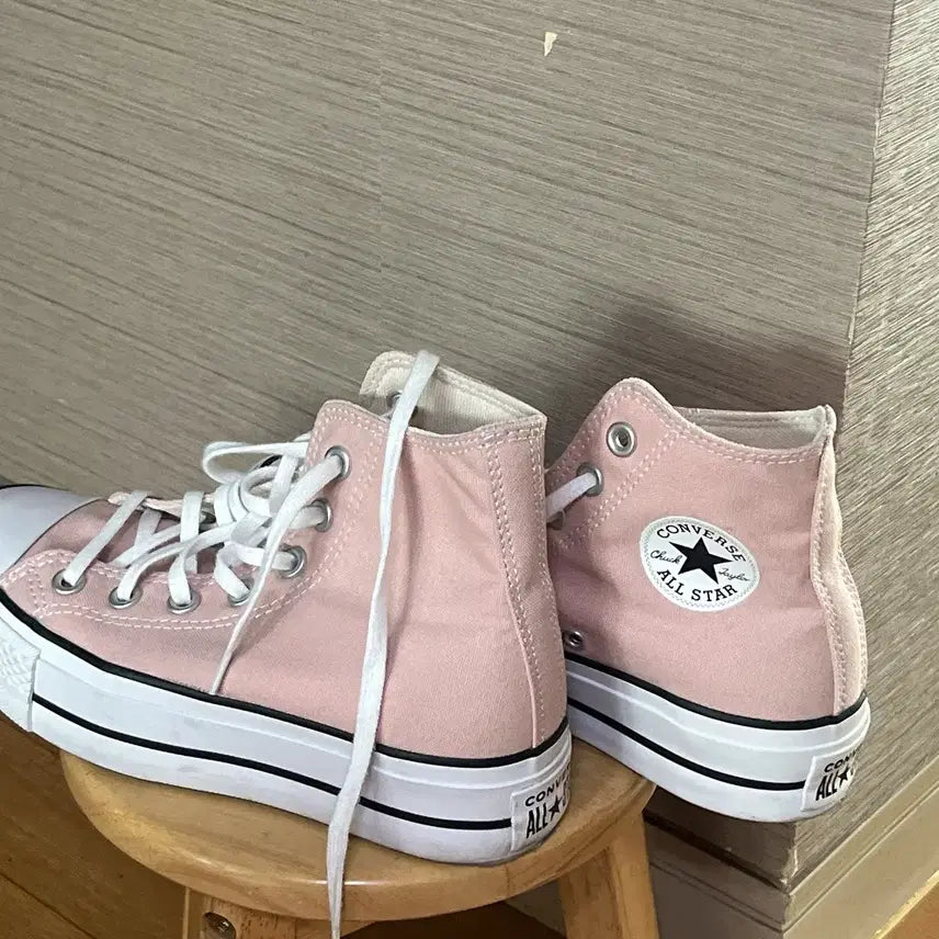 [BUNJANG] Converse Chuck Taylor Lift Dusty Pink Sneakers / 컨버스 척테일러 리프트 연핑크