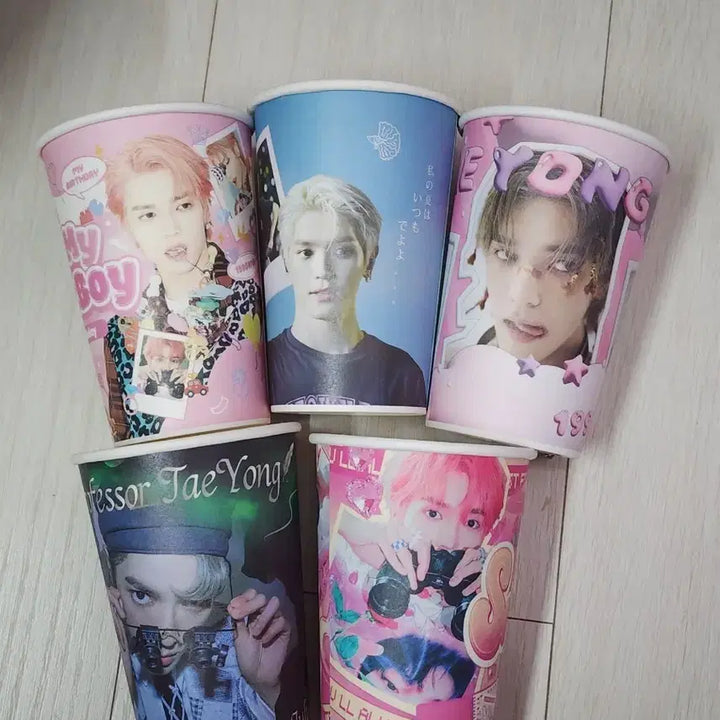 [BUNJANG] NCT 127 Taeyong Birthday Cafe Bundle Set / 엔시티127 태용 생카 컵홀더 일괄
