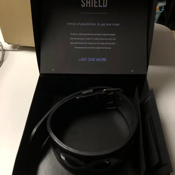 [BUNJANG] SHIELD Weight Lifting Belt S Black Leather / 미사용) SHIELD 쉴드 웨이트 리프팅 벨트