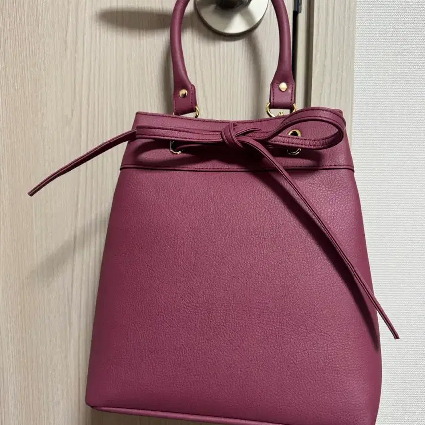 [BUNJANG] FIVRENO Pink Ribbon Tote Bag / [피브레노] 핑크리본 토트백