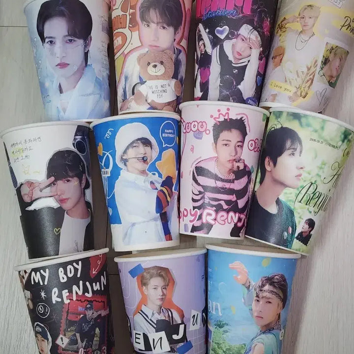 [BUNJANG] NCT Dream Renjun Birthday Cafe Bundle Set / 엔시티드림 런쥔 생카 컵홀더 일괄