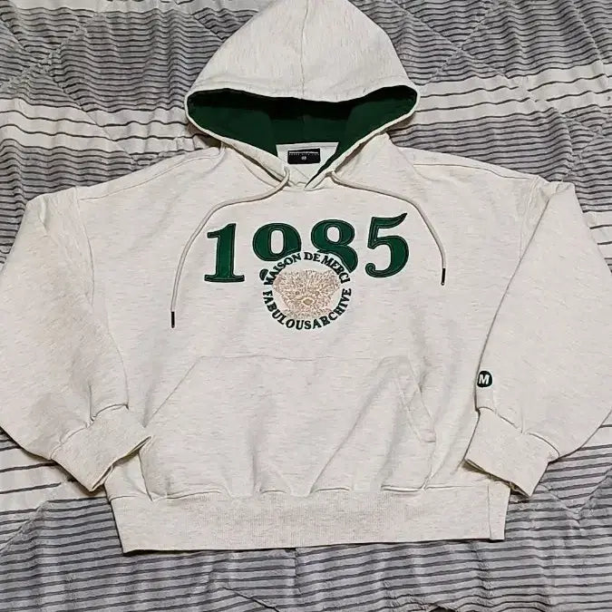 [BUNJANG] Fabulous Archive Cropped Fleece Hoodie - Women&