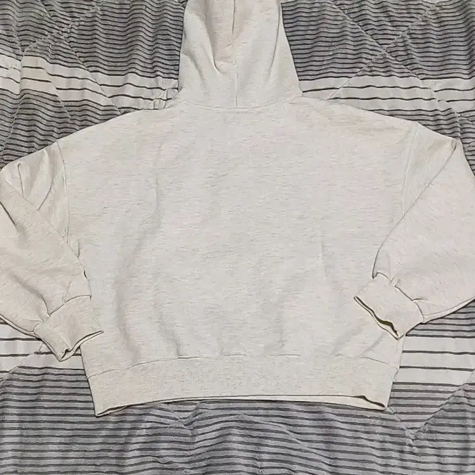 [BUNJANG] Fabulous Archive Cropped Fleece Hoodie - Women&