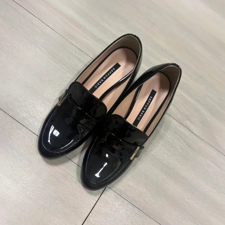 [BUNJANG] SAPPUN Basic Black Loafer Heels / 사뿐 베이직 블랙 로퍼힐 230 굽6cm 품절상품