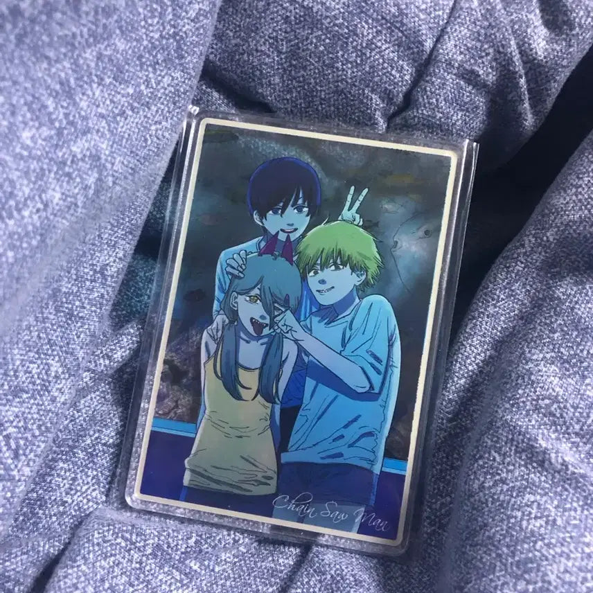 [BUNJANG] Chainsaw Man Denji Aki Power Figure Acrylic Stand / 체인소맨 덴파키 수족관 스테이터스 아키 덴지 파워 피규어아크릴