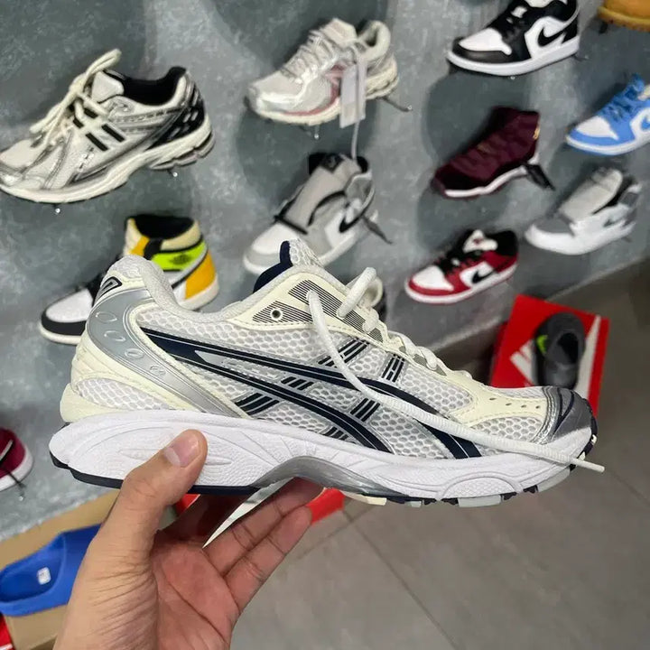 [BUNJANG] Asics Gel-Kayano 14 White Midnight 255 / [255] (W) 아식스 젤 카야노 14 화이트 미드나잇