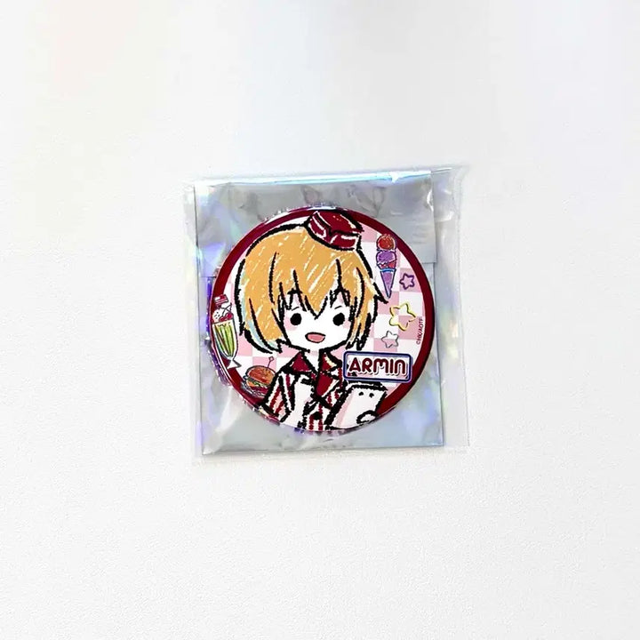 [SOLD OUT] 진격의거인 아르민 캔뱃지