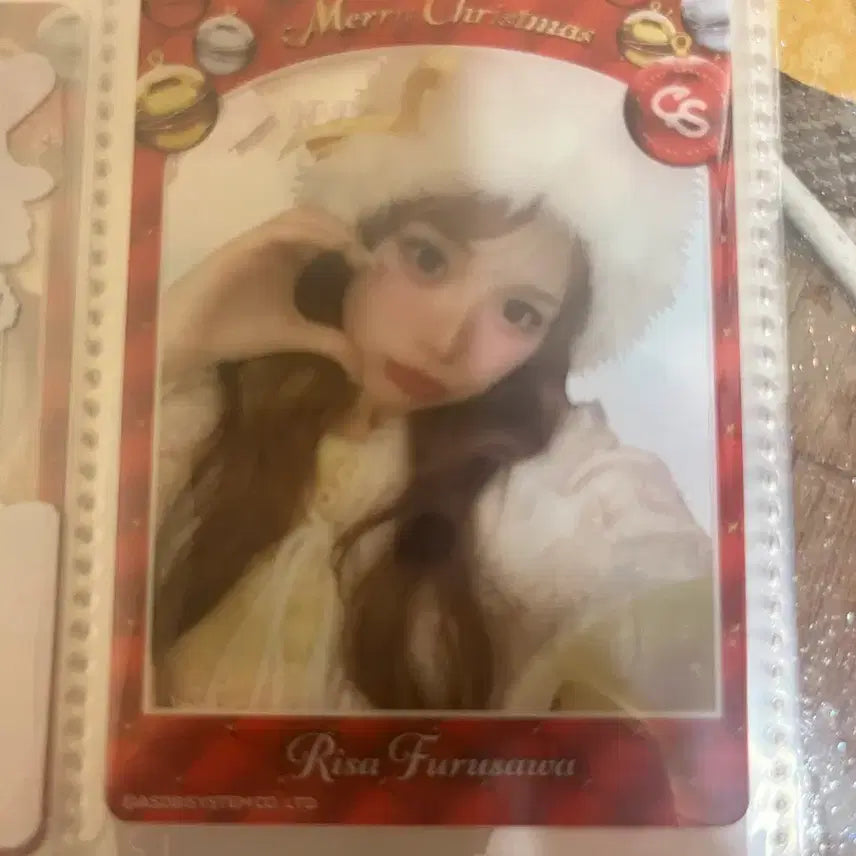 [BUNJANG] Lisa Furusawa Christmas Trading Card / 후루사와 리사 크리스마스 토레카 양도