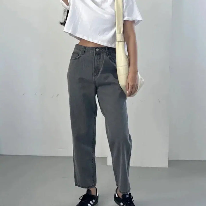 [BUNJANG] Kkallyang Pigment Washed Jeans Grey 26 New / 깔량 피그먼트 워싱진 진그레이 26 새상품