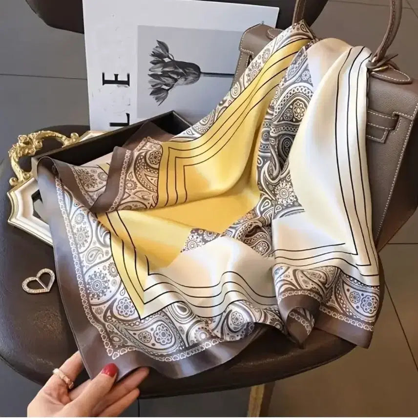 [BUNJANG] Paisley Pattern Scarf / 페이즐리 패턴 스카프(새상품)