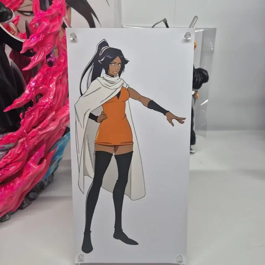 [BUNJANG] Bleach Yoruichi Mini Standee / 블리치 요루이치 미니 등신대 자체제작 굿즈 팝니다