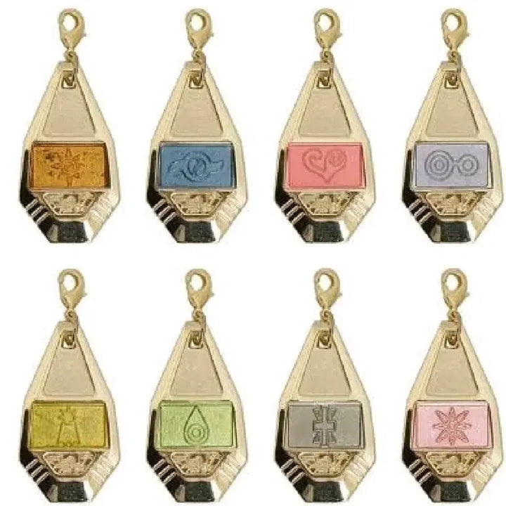 [BUNJANG] Digimon Crest Metal Charm / 디지몬 문장 메탈챰