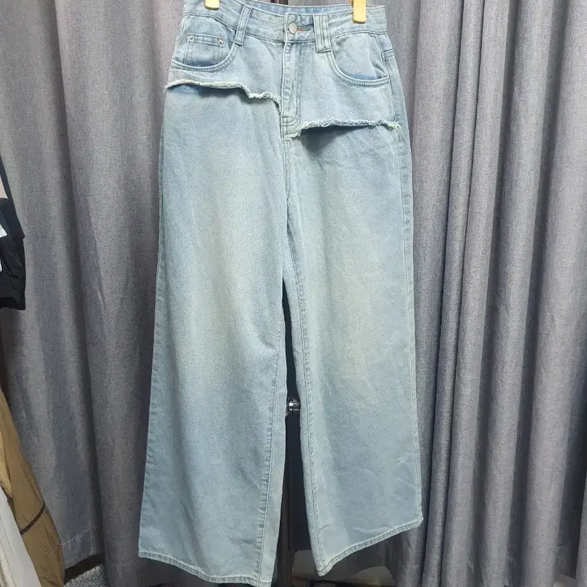 [SOLD OUT] S워싱 와이드 롱데님
