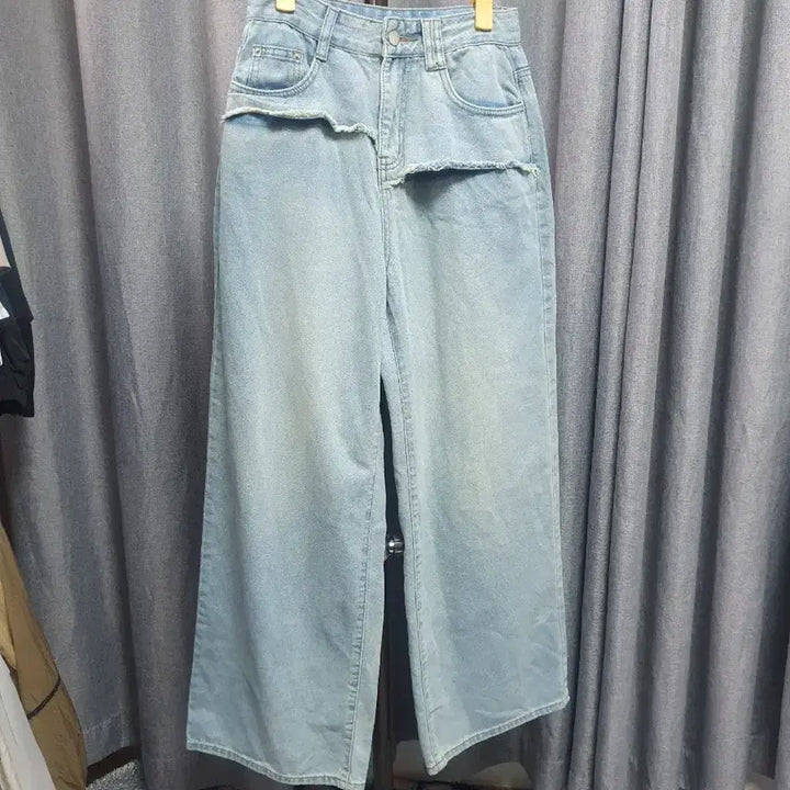 [SOLD OUT] S워싱 와이드 롱데님