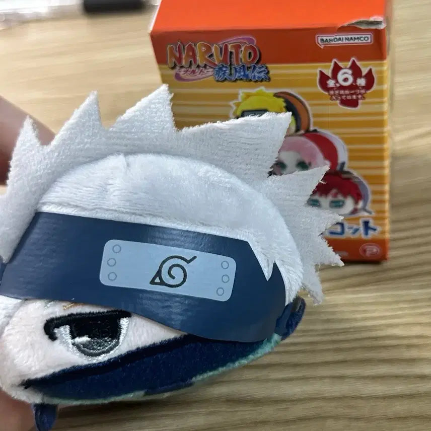 [BUNJANG] Naruto Kakashi Pot Korotto Plush Keychain / 나루토 카카시 포테코로 누이 키링