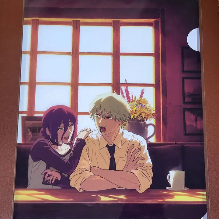 [BUNJANG] Chainsaw Man Official Pop-up Clear File / 체인소맨 공식 팝업 클리어파일 판매합니다