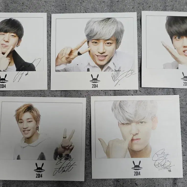 [BUNJANG] B.A.P Bang Yongguk 2014 Polaroid / 비에이피 bap 방정유문 2014 폴라로이드