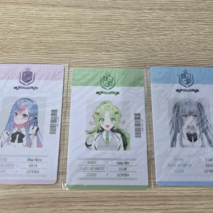 [BUNJANG] Over the Wall Love Diamond Student ID Photocard Goods / 오버더월 러브다이아 학생증 포토카드 굿즈
