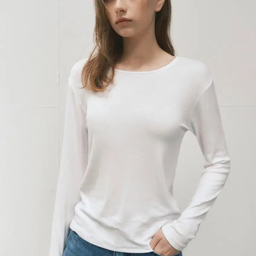 [BUNJANG] Wednesday Oasis Basic Long Sleeve T-shirts / 웬즈데이오아시스 티셔츠 3색상