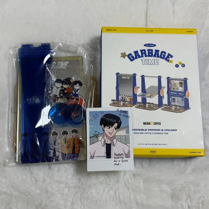 [SOLD OUT] (개봉 새상품) 가비지타임 메가커피 콜라보 굿즈