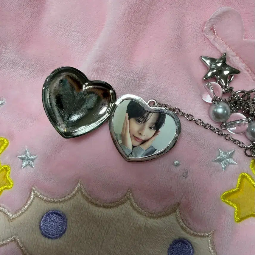 [BUNJANG] NCT Wish Riku Steady Heart Pendant Keyring / Nct wish 엔시티위시 스테디 하트 팬던트 키링 리쿠