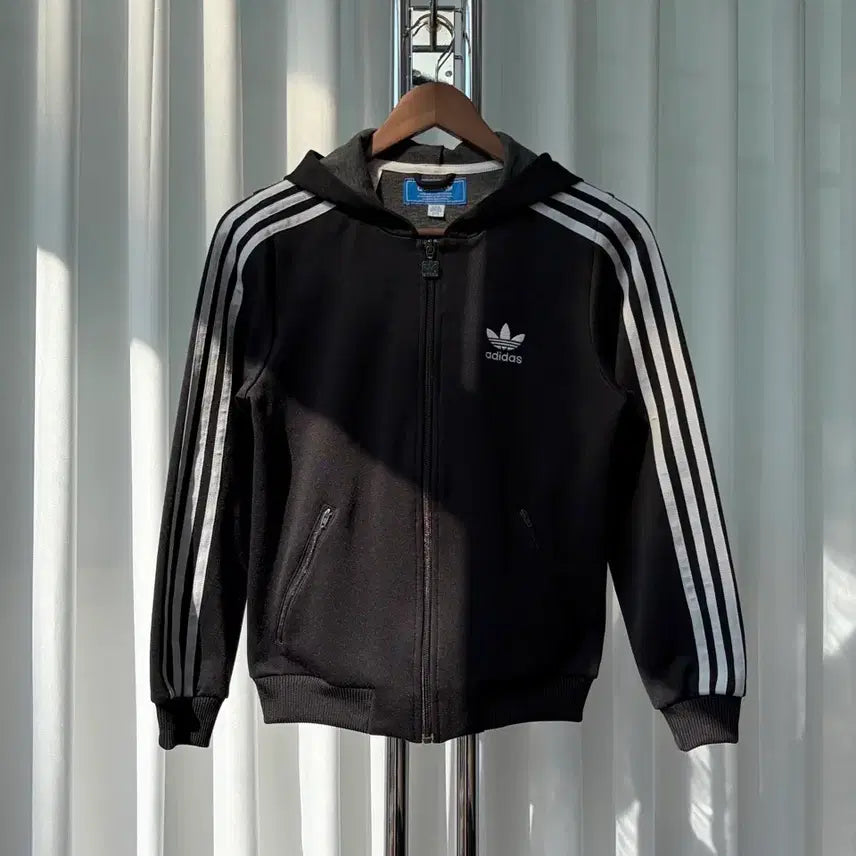 [BUNJANG] Adidas Hooded Flock Track Top Jersey Women&