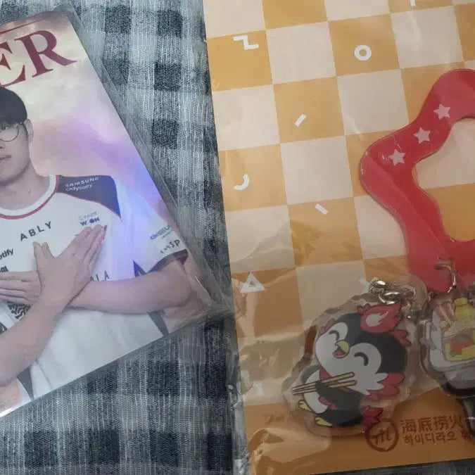 [BUNJANG] Haidilao Owner Photocard + Carabiner / 하이디라오 오너 포토카드+카라비너