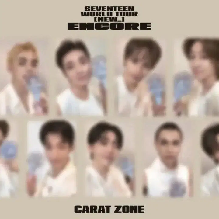 [BUNJANG] SEVENTEEN New Angle Concert CARAT Zone Photocard / 세븐틴 뉴앙콘 캐럿존 양도