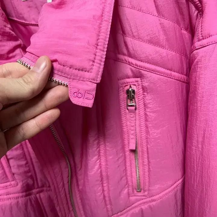[BUNJANG] AND YOU Pink Padding Jacket Size 1 / 앤유 핑크 패딩 자켓 1사이즈