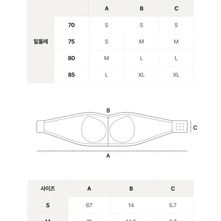 [BUNJANG] Very She Cool Fit Bra Off-Shoulder M Size / 베리시 쿨핏브라 오프숄더 M사이즈