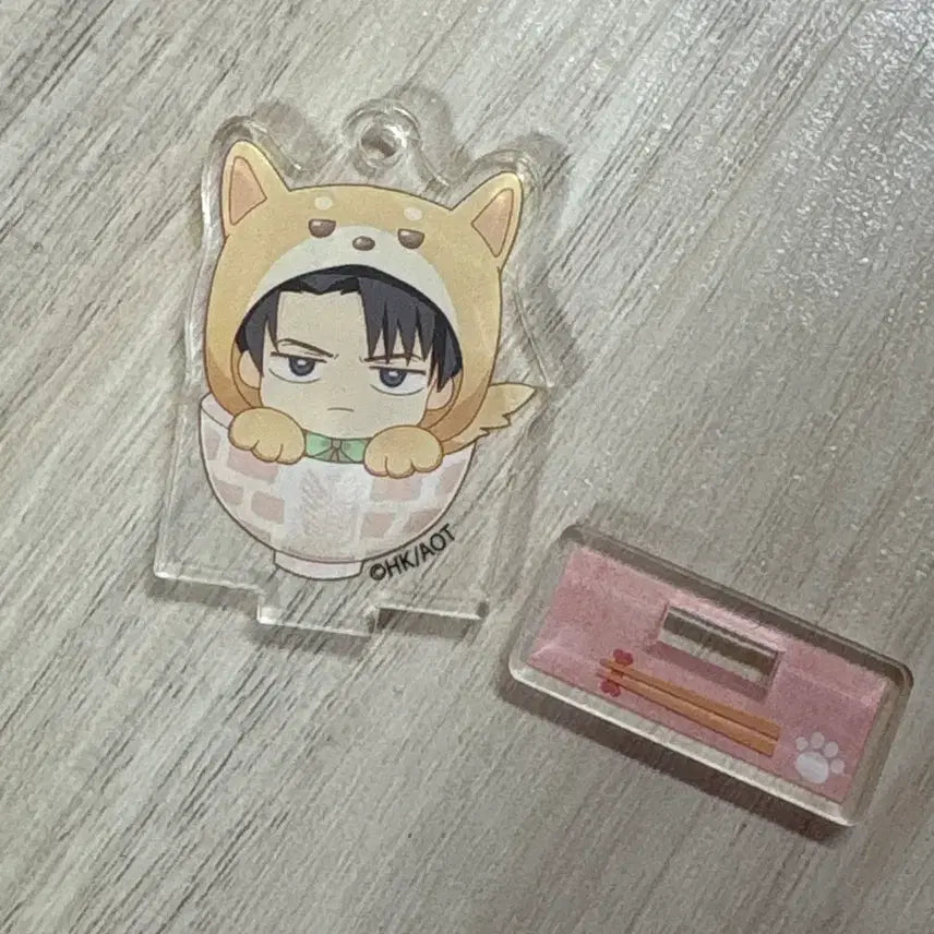 [BUNJANG] Attack on Titan Levi SD Acrylic Stand / 진격의 거인 진격거 리바이 sd 희귀 아크릴