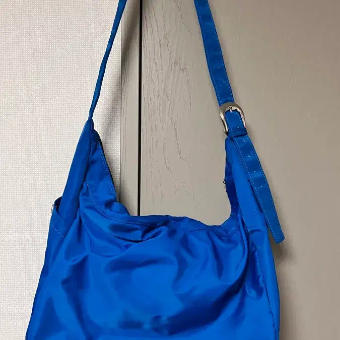 [BUNJANG] Haaarchive IL Edition Belted Arc Messenger Bag / (하아카이브) 아이엘 에디션 벨티드 아크 메신저백 블루