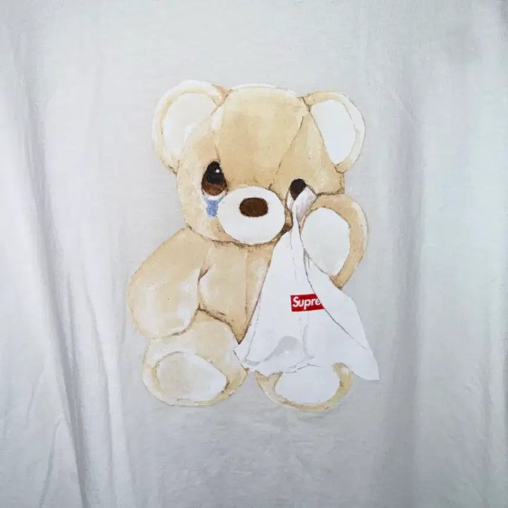 [SOLD OUT] 슈프림 베어 티셔츠 화이트 25SS 판매합니다