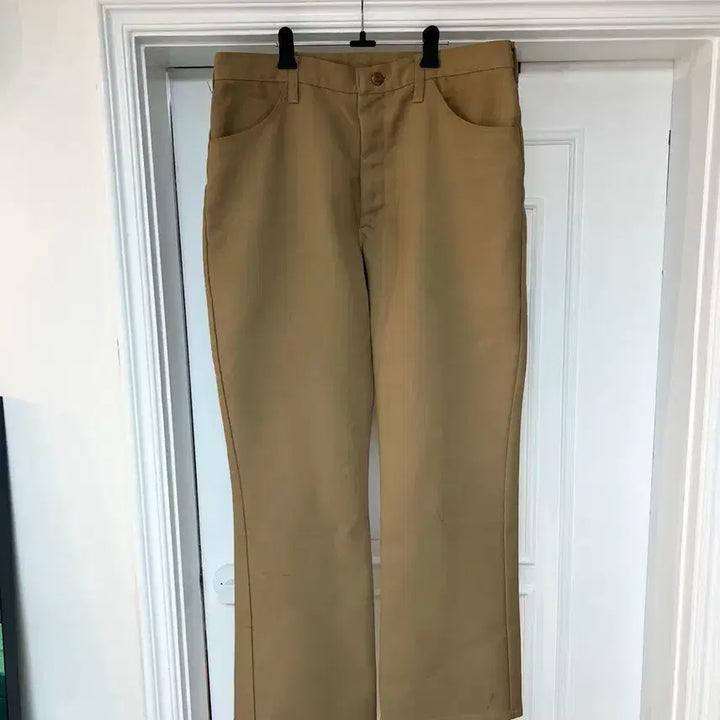 [BUNJANG] Wrangler Mechanic Bell Bottom Pants / 70s wrangler 메카닉 벨바텀 팬츠 스타프레스트
